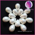 Deai Gems 12*16mm teardrop shell pearl beads